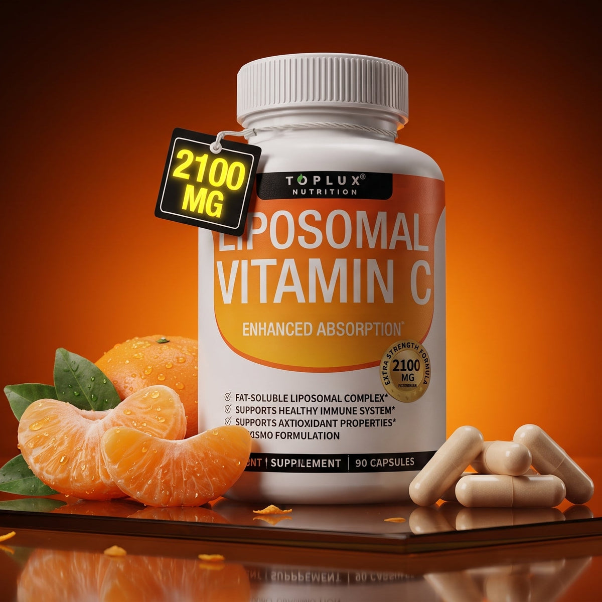 Liposomal Vitamin C Toplux 90 Cap